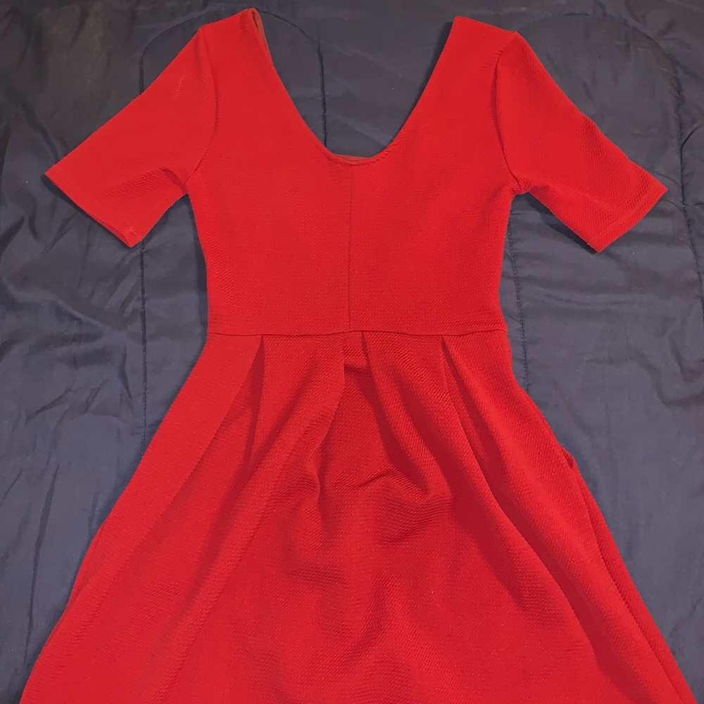 👗👗Red Causal Wear Short Dress👗👗